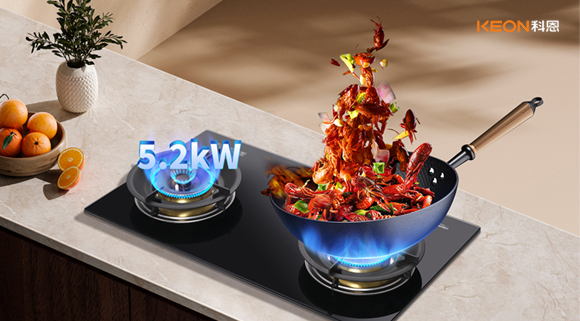 新标焕新灶！科恩KN310猛火节能，解锁美味新体验