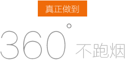 360°不跑烟